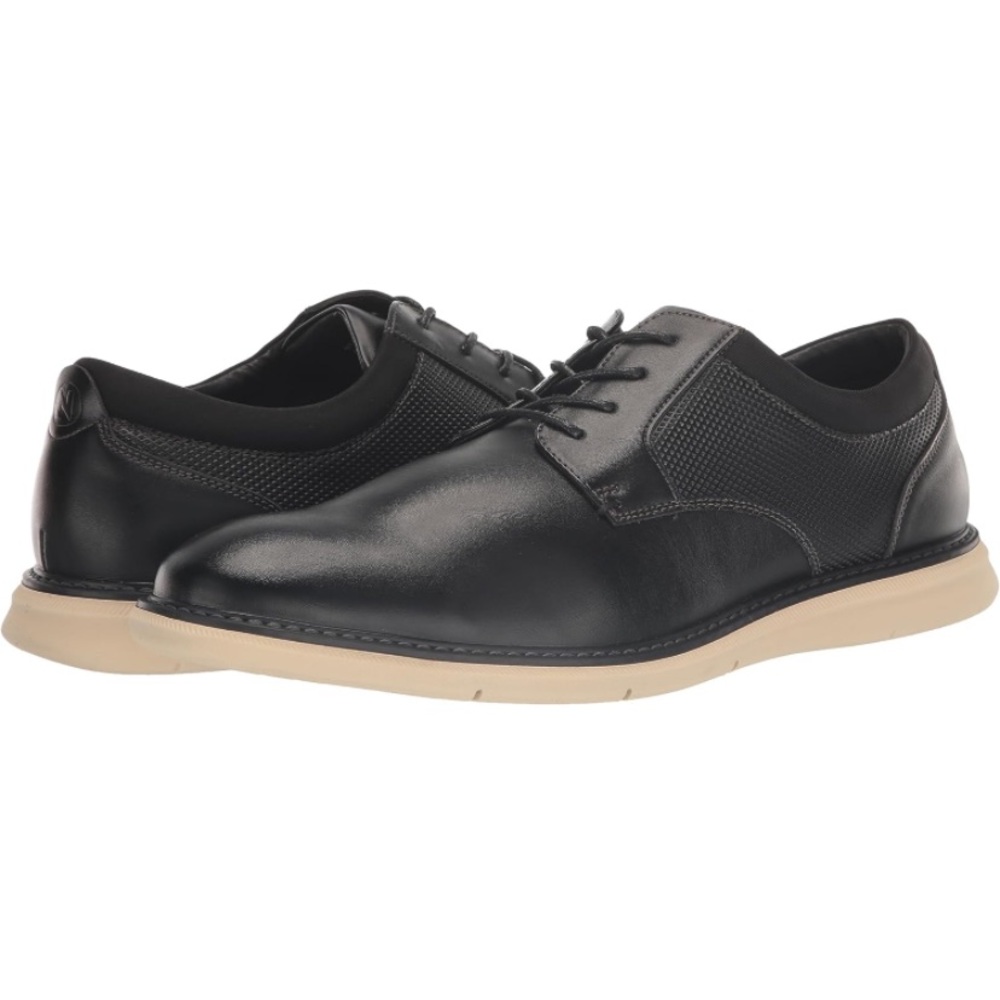 Nunn Bush Men's Chase Plain Toe Oxford Contemporary Lace Up Size 9.5